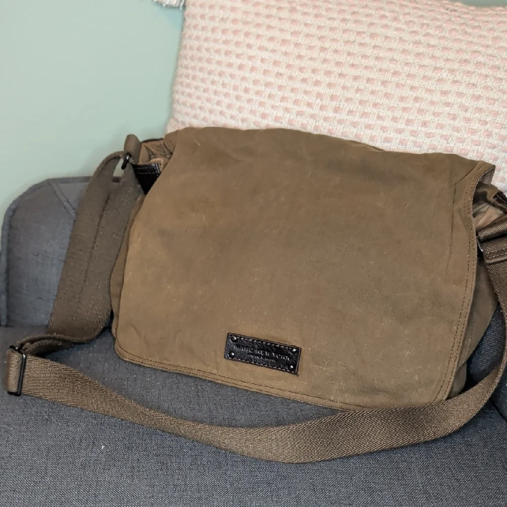 Marc New York Canvas Laptop Bag. Andrew Marc